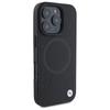BMW BMHMP16X23RTPK iPhone 16 Pro Max 6.9" black/black hardcase Sign Leather Half Textured And Circle MagSafe