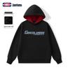 GENIOLAMODE Men's Colorblock Hooded Sweatshirt