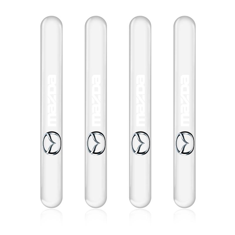 

4 шт. Прозрачная наклейка на ручку двери автомобиля, Декоративная защитная пленка для Mazda 3 6 CX5 2 CX3 CX9 MX5 RX8 Axela Demio MS CX5 2 Axela Demio Atenza GJI GH