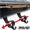 Multi-Function Car Storage Rack: Seat Back Hook for Fishing Rods, Umbrellas, Towels, and More