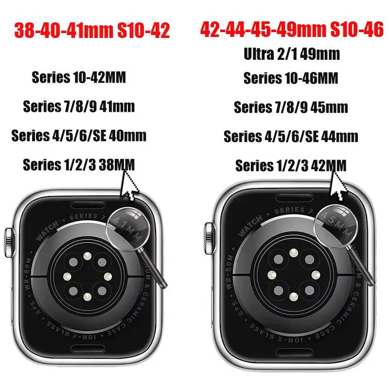 Bracelet Boucle Alpine pour Apple Watch Ultra 2 49mm 45mm 44mm 40mm 41mm 46mm 42mm 38mm Bracelet iWatch Series 10 SE 9 8 7 6 5 4