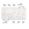 10-Grid ABS Pearl Bead Set for DIY Bracelets and Phone Chains