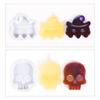 6/8Pcs Halloween Themed Silicone Candle Moulds for Epoxy Resin, Christmas Theme Silicone Candle Molds for Candle, Soap