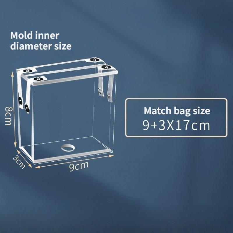 Acrylic Plastic Food Bag Rice Bags Used in Refrigerators and Supermarkets Vacuum Bag Compression Mold Rice Storage Transparent Rectangular