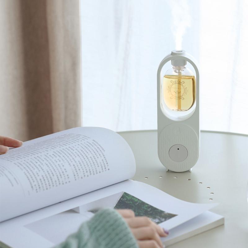 Aroma difuzér Aroma olejový rozptylovač vůně 5 režimů Noční světlo Kapacita 50 ml Nástěnný Stolní USB nabíjení