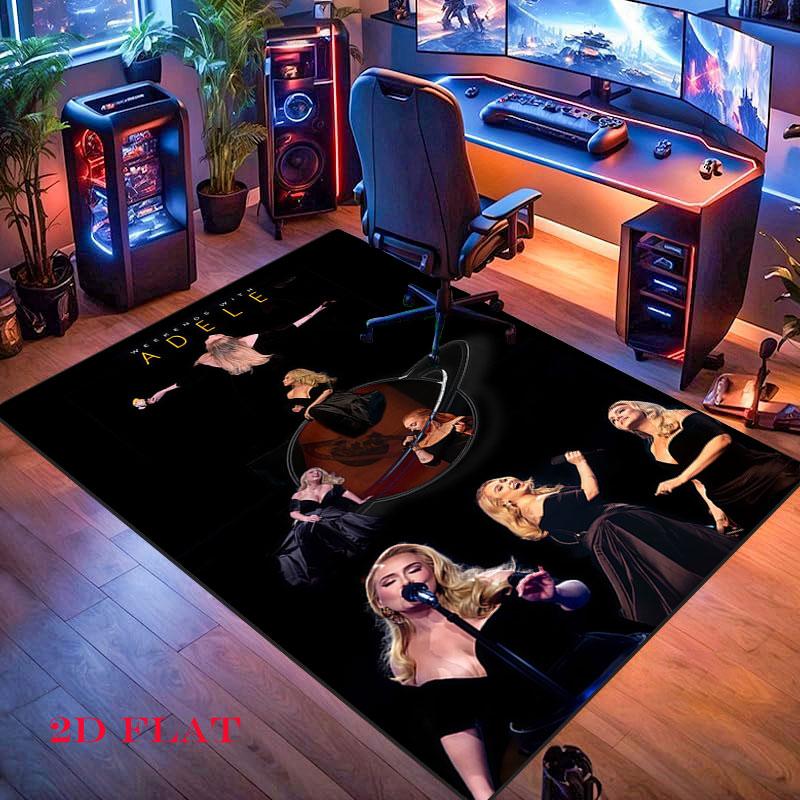 Adele Soul Carpet Rug for Living Room Bedroom Home Sofa Decoration,Kids play Nonslip Floor Mat