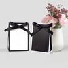 10-80PCS Black White Bow Gift Bag Wedding Birthday Bridal Shower Party Tote Elegant Reusable Gift Packaging Bag