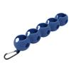 Golf Ball Holder with Hanging Clip Buckle Soft Silicone Protective Portable Golf Ball Storage Cover