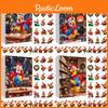 Christmas Countdown Box With Chicken Shaped Acrylic Tree Ornaments For Holiday Decor