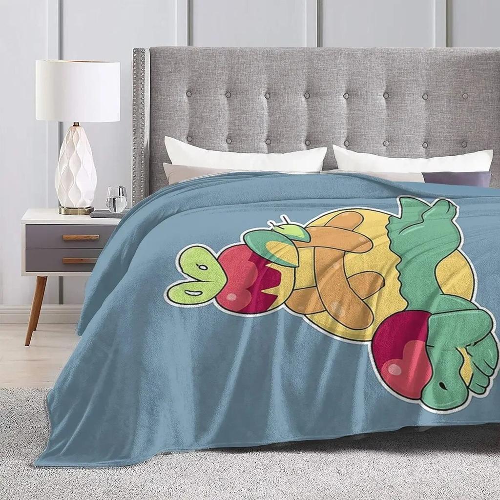 Appletun And Applin Blankets Soft Warm Flannel Throw Blanket Bedspread for Bed Living Room Picnic Travel Home Sofa