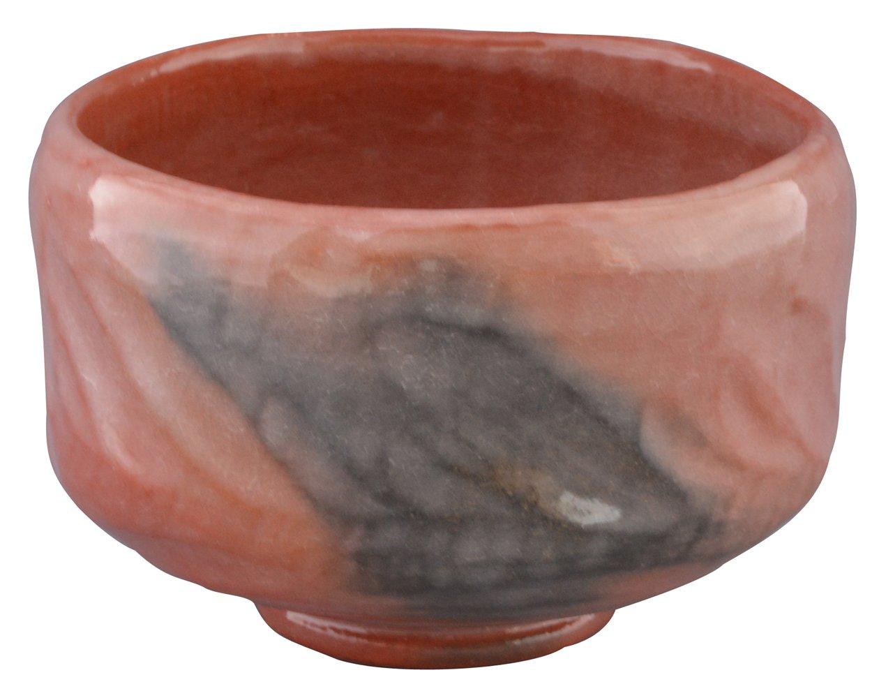 

Киото Киёмидзу Мацураку матча красный Маэкен, варэ, варэ, печь, чаша высокого класса, красный, K4-1