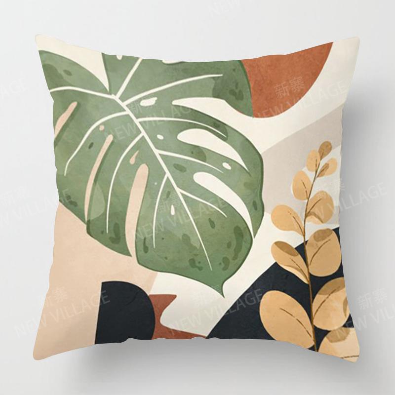 Nordic Modern Abstract Geometric Living Room Sofa Cushion Cover Home Decor Pillowcase 45X45Cm 45*45 50X50 60X60Cm 40X40 35X35