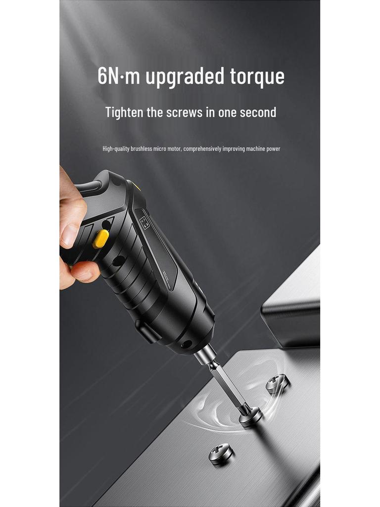 Multi-Functional Mini Electric Screwdriver & Lithium Hand Drill