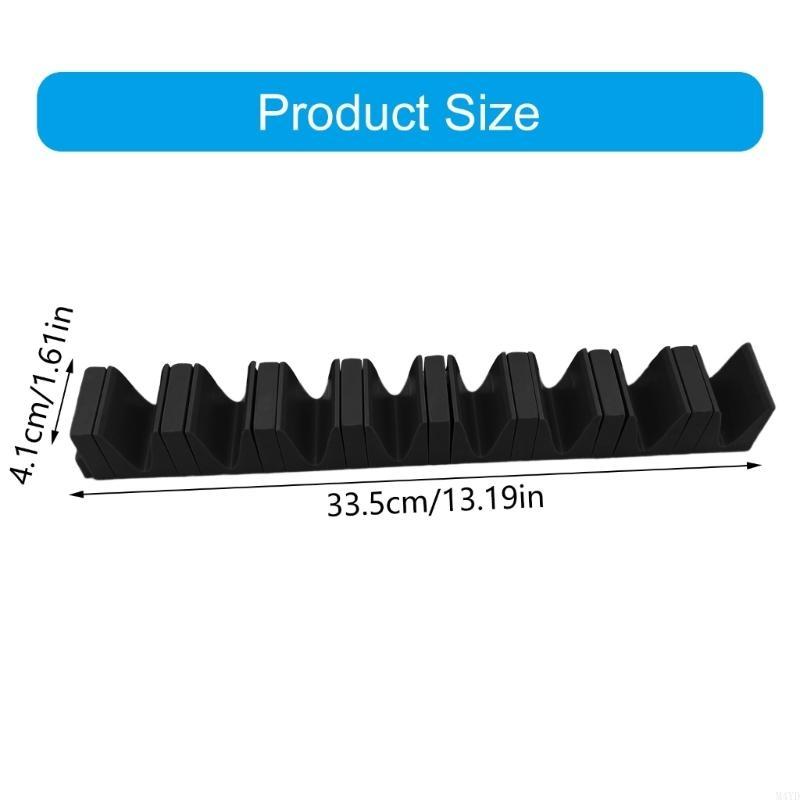 Magnetic Plier Holder Plier Screwdriver Organizer Rack Hand Tool Organizer Tray Rack Desktop Workbench Repair Tool M4YD