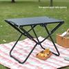 Lightweight Carbon Steel Folding Camping Table and Chair Set for Outdoor Use