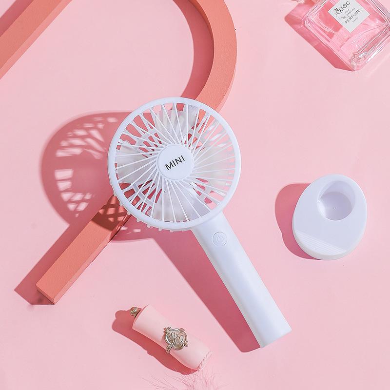 USB Rechargeable Electric Handheld Mini Fan Usb Charging Student Desktop Air Cooler Outdoor Fan Portable Dormitory Fan