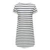 Mittelanges T-Shirt-Kleid mit Streifen für Damen von JDY