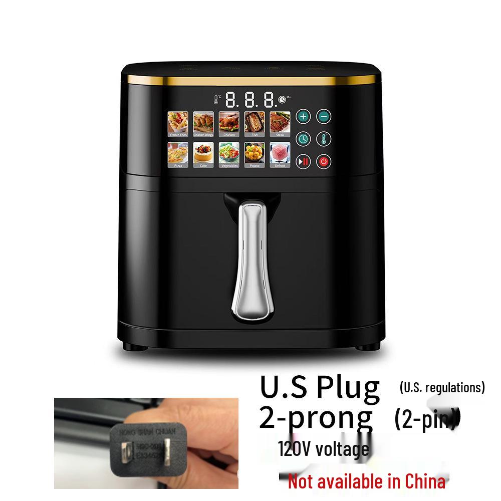 Inteligentna frytkownica powietrzna ze stali nierdzewnej o dużej pojemności 10L/12L