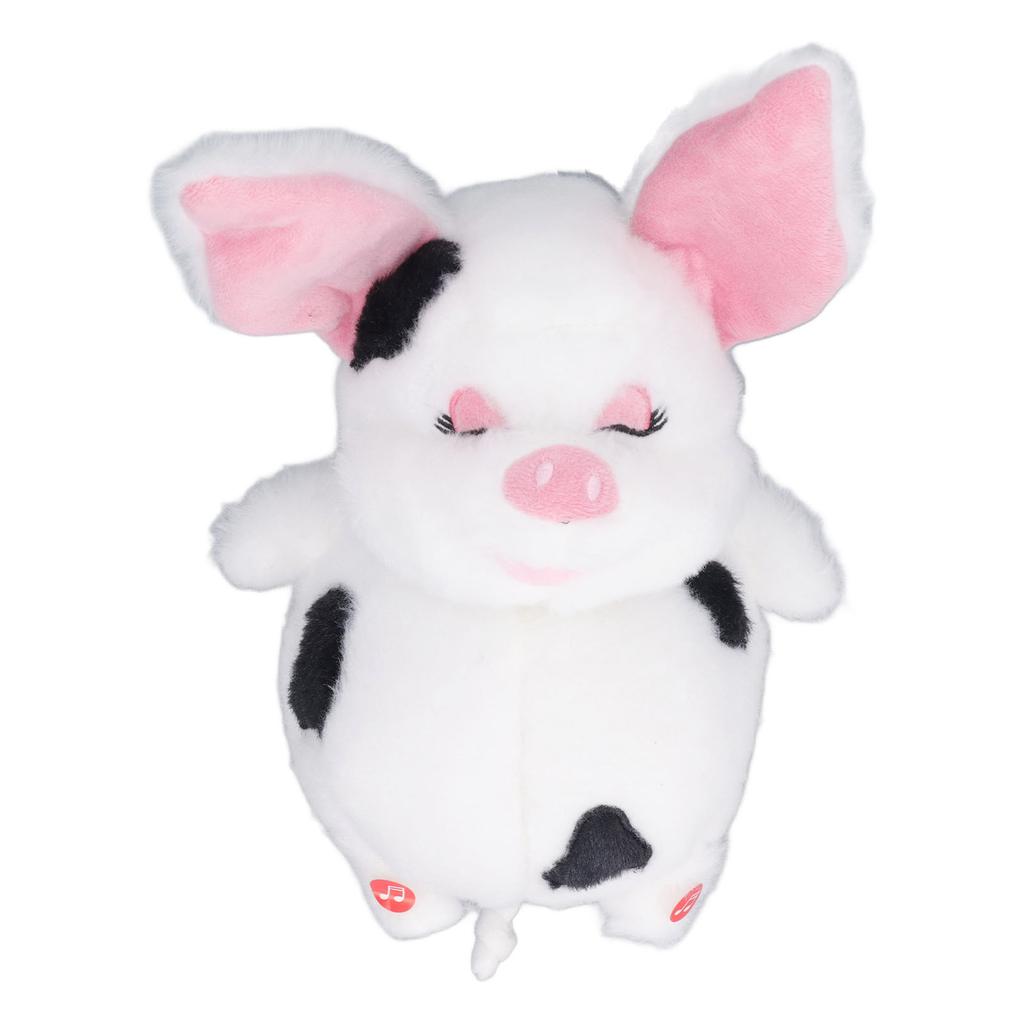 Talking Pig Toy Promote Language Skills Soft Plush Electric Interactive Stuffed Animal Toy for Kids