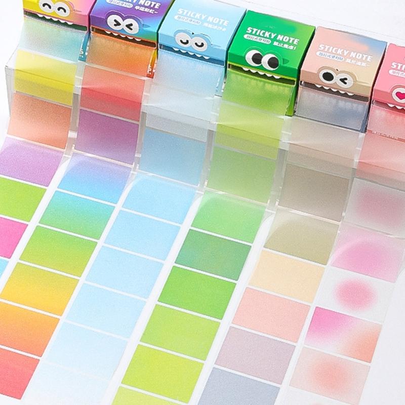 Herausziehbares Notizpapier 150 Blatt Perlglänzende Haftnotizen Notizblöcke zum Schreiben Notizen machen Erinnerung auf Kühlschränken Kalender