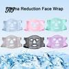Portable Ice Bead Face Mask Gel Mask, Hot Cold Therapy Eye for Post Reusable Pack Surgery Recovery, 3D Contoured Cooling Heating with Adjustable Strap