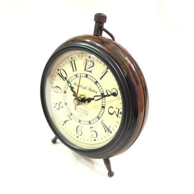 Wooden Table Clock, Nautical Maritime Desk Clock, Home & Office Decorative Clock