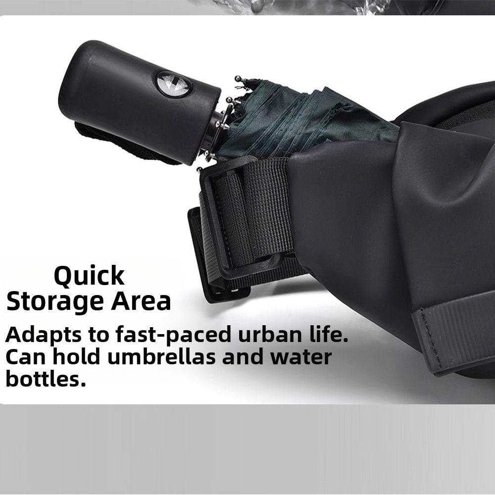 Larger Capacity Chest Bag Casual Style Waist Pack Bag Shoulder Messenger Bag Business