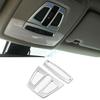 Fit For BMW X2 F39 2018-2021 Matte Silver Inner Front Reading Light Cover Trim