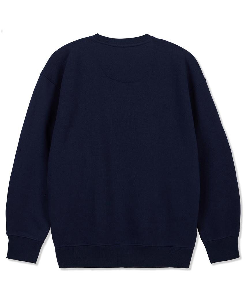 ASTRAL PROJECTION Ap Club Loose Fit Sweatshirt_Navy