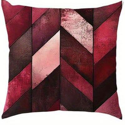 Woondecoratie Home Sweet Home & Geometrisch Bloemenkussens Patroon Kussenhoes Geschikt voor Bank Slaapkamer Auto Kussenhoes 50x50cm
