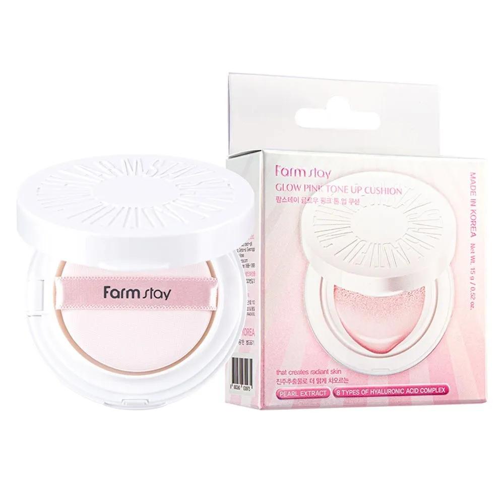 Farmstay Glow Pink Tone Up Cushion 15g