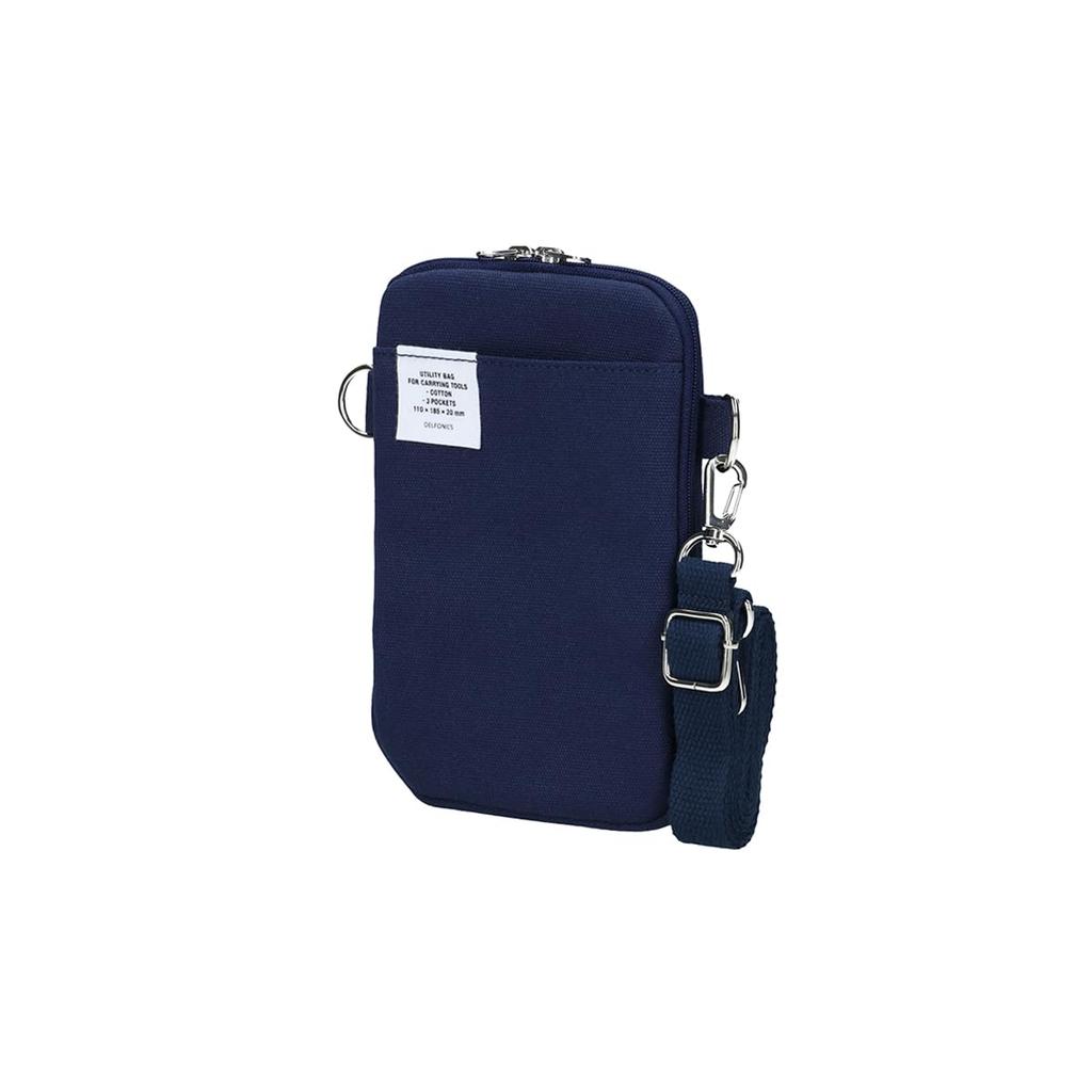 Delfonics Inner Carrying Smartphone Shoulder Bag (Dark Blue)