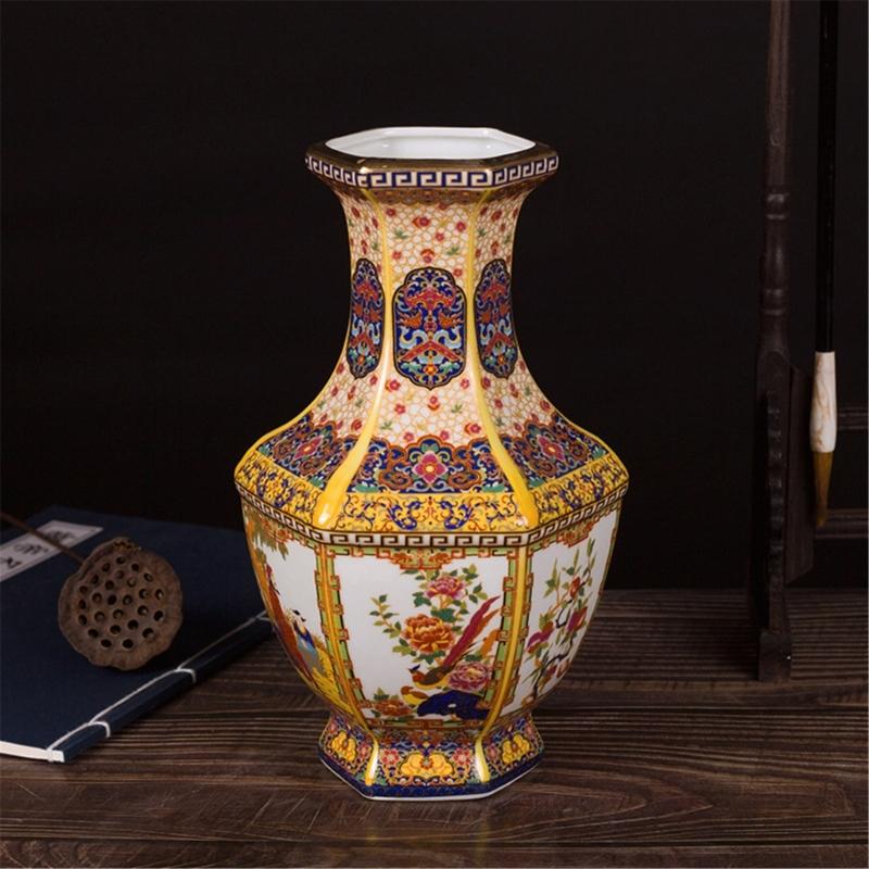 Antikes chinesisches Handwerk Klassische Keramik Antikes Handwerk für traditionelle Heimdekoration und Sammlerstück