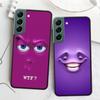 3D Grappig Gezicht Zachte Telefoonhoesje Voor Samsung A02 A03 A03S A04 A04S Galaxy A55 A35 A25 A15 S10 Lite A9 A8 A7 A6 Plus A90 A80 Hoesje T