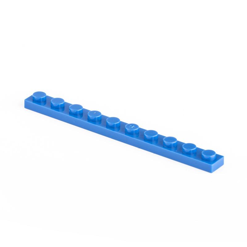 20 Pieces of Bulk Small Particle 1x10 Plate 4477 MOC Building Block Low Board Accessories Building Block Castle Toys