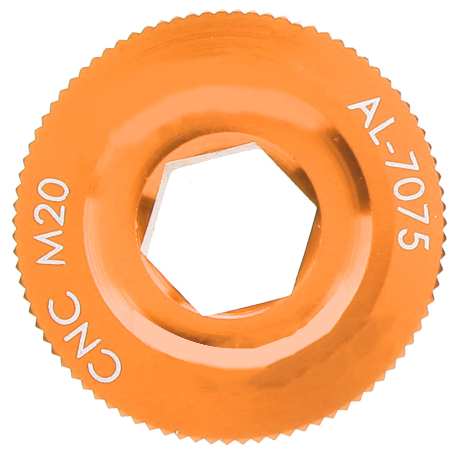 

2 шт. Крышка шатуна Винт Колпачок Алюминиевый сплав M20 Горный велосипед Велосипед Крышка шатуна Золотой