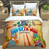 Cute Cartoon Super Zings Bedding Sets Exquisite Bed Supplies Set Duvet Cover Comforter Set Bedding Set Luxury Birthday Gift