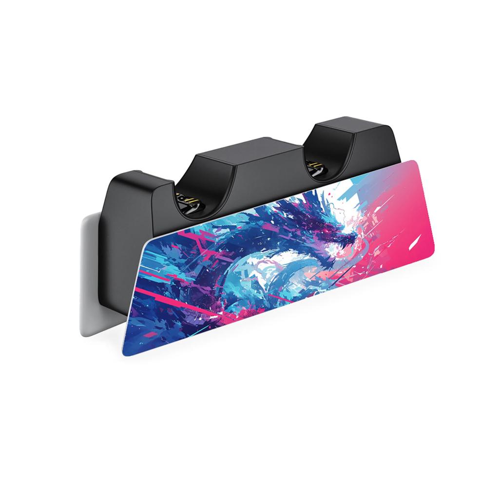 Klistremerke klistremerke for PlayVital ps5-konsoll klistremerke vinylklistremerke for ps5-kontroller ladestasjon headset fjernkontroll (digital versjon), & & &