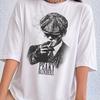 Peaky Blinders Tommy Shelby T-shirts Men Summer Cotton Clothing Casual Fashion Round Neck Short Sleeved