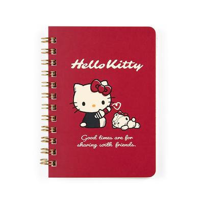 Sanrio B7 Halkalı Not Defteri Hello Kitty Hello Kitty x 10 x Karakter 091529 12.8 1.5cm