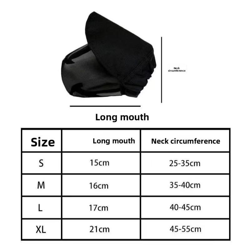 Dog Mosquito and Insect Repellent Headgear Mask - Prevents Bites, Licking and Accidental Ingestion. Pet Supplies.
