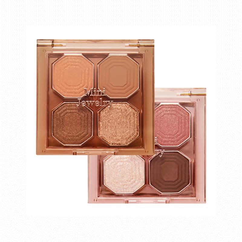 

Kappel Brilliant Gems Pearlescent Matte Eyeshadow Palette - Orange & Brown Combination