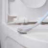 Home Golf Toilet Brush and Holder Wall Mounted Cleaning Brush Bendable Brush for Head for Cleaning Bathroom Floor Tub Ti
