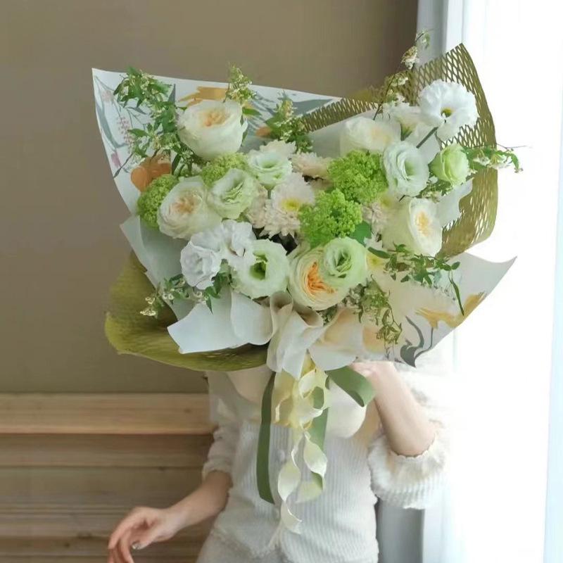 Gramesh Eco-Friendly Art Paper for Flower Bouquets & Mesh Honeycomb Wraps