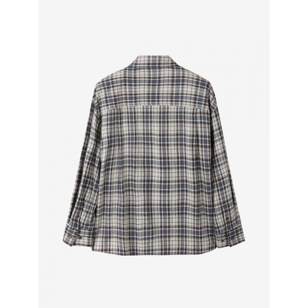 Cc Collect Oversized Check Pattern Shirt C261msc009c
