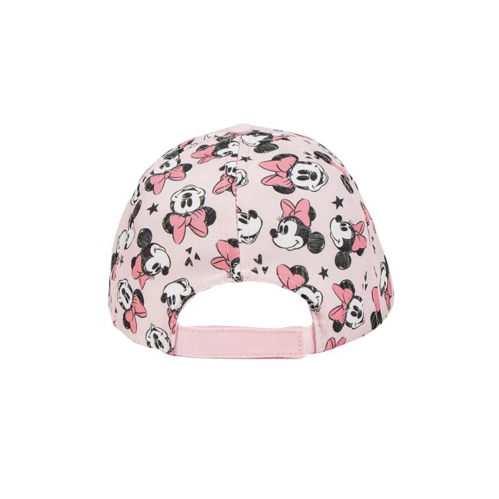 Casquette - Disney - Minnie - Rose - 100% Polyester - Mixte Enfant Été