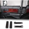 2PCS For Toyota FJ Cruiser 2007 2008- Carbon Fiber Style Interior Door Handle Pull Grab Cover Car Interior Accessories Trim