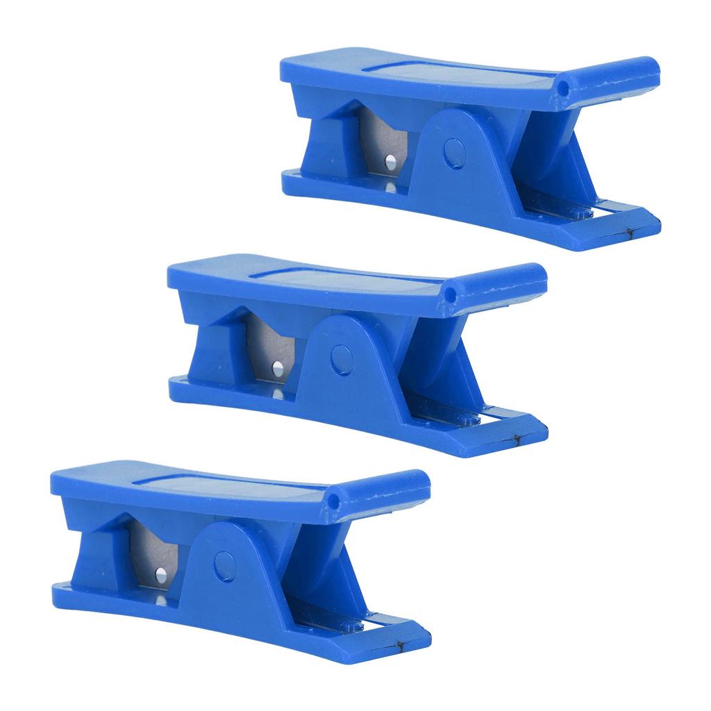 3 Pcs PTFE Tubing Cutter 1/8 To 3/4 Inch Cutting Capacity Soft Tube Cutter for Nylon PVC PU Pipe