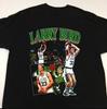 Larry Bird Vintage Zwart T-shirt Heren Alle Maten S tot 5XL TP24 Unisex T-shirt