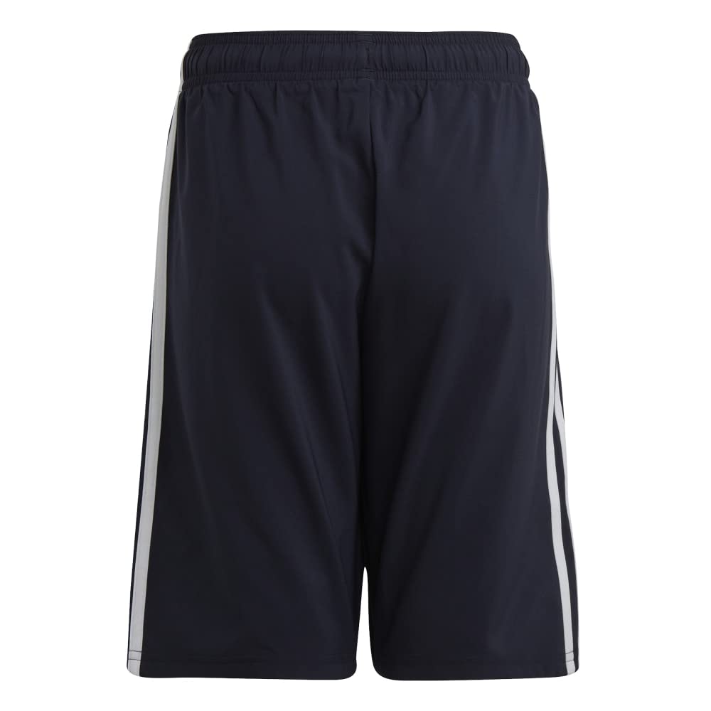 Adidas Essentials Woven Shorts ECO36 Legend Size 130 Kids' 3-Stripes Ink/White (IC6822)